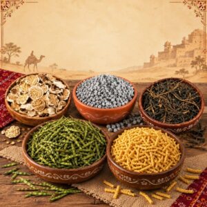 Traditional Rajasthani Panchkuta Dry Vegetable Combo Pack (5-in-1)